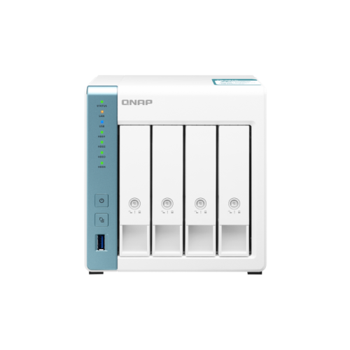 Qnap TS-431K é um storage NAS até 64 TB e LAN Gb Ethernet.